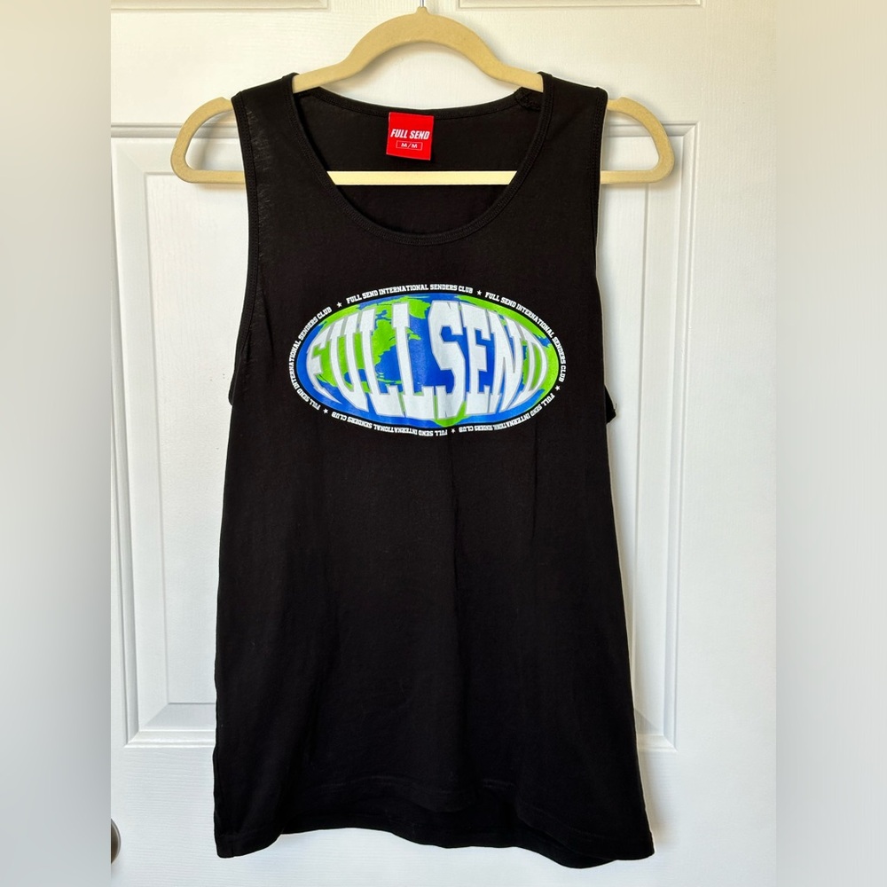 Nelk Boys “Full Send” Black Muscle Tank